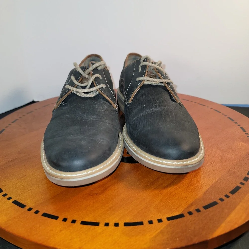 Fretz Men Gore-Tex Surround Oxford Shoes Leather Swiss LaceUp